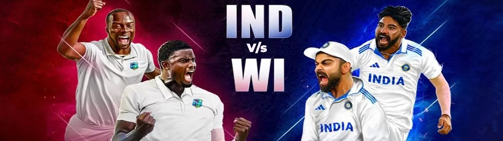 भारत बनाम वेस्टइंडीज टेस्ट सीरीज शुरू