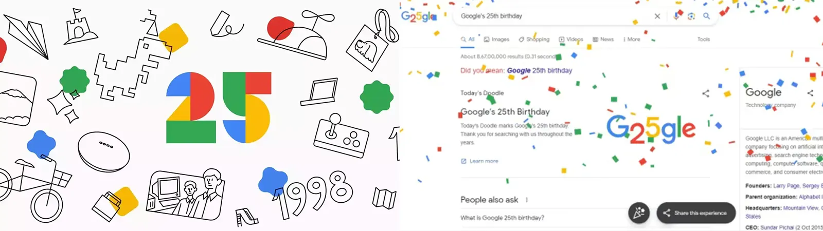 Google Birthday: 25 साल का हुआ Google, जानें Google के No 1 Search Engine बनने तक का सफ़र