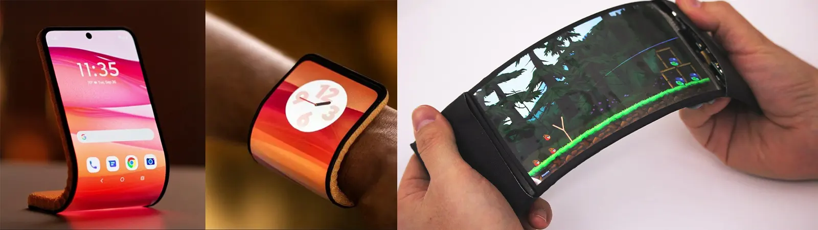 Bendable Phone Update : Smartwatch की जगह अब कलाई पर होगा Smartphone!!! Motorola के पेश किया जबरदस्त Bendable Phone
