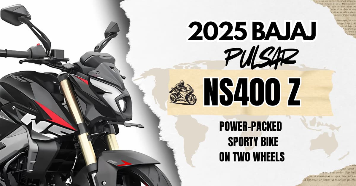 2025 bajaj PULSAR NS400 Z price