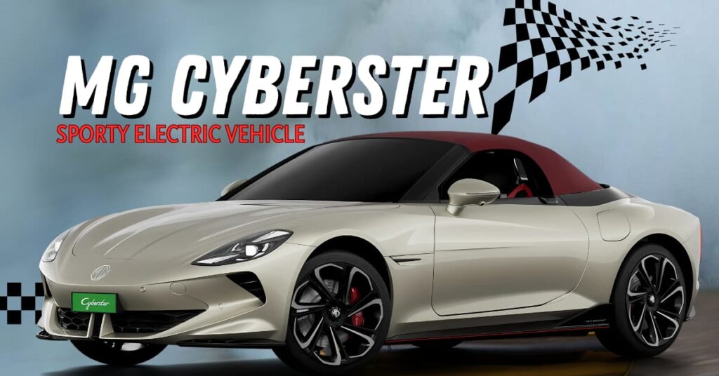 MG Cyberster EV sports car