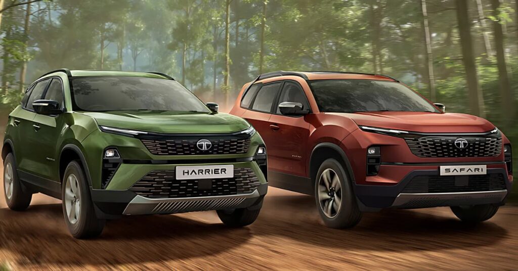 Tata Harrier and Safari Adventure X