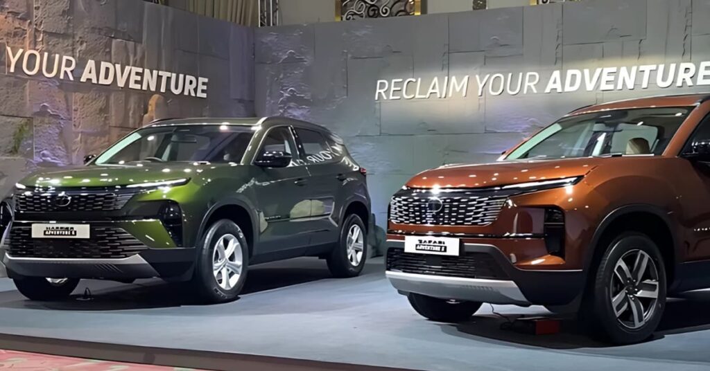 Tata Harrier and safari adventure x model