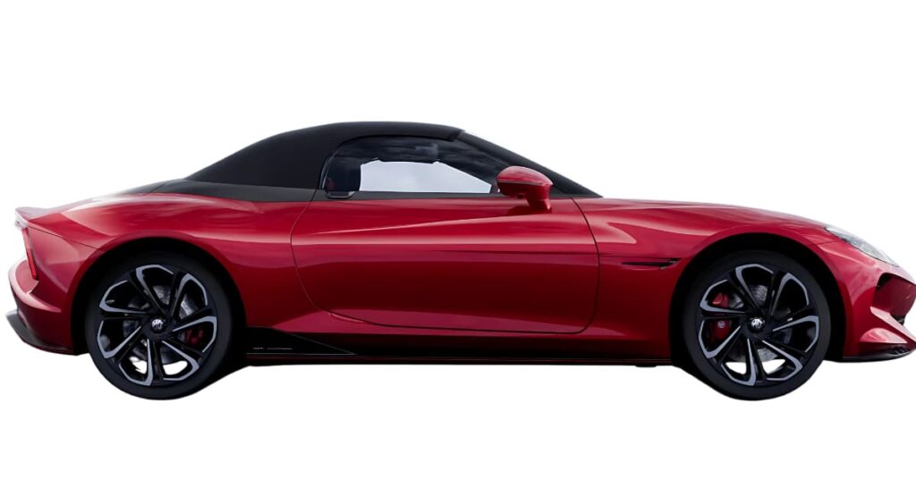 MG Cyberster sporty design
